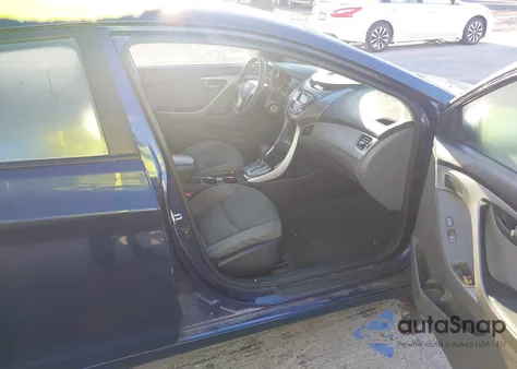 2013 Hyundai Elantra Gls z USA, uszkodzony, nr VIN 5NPDH4AE8DH432761